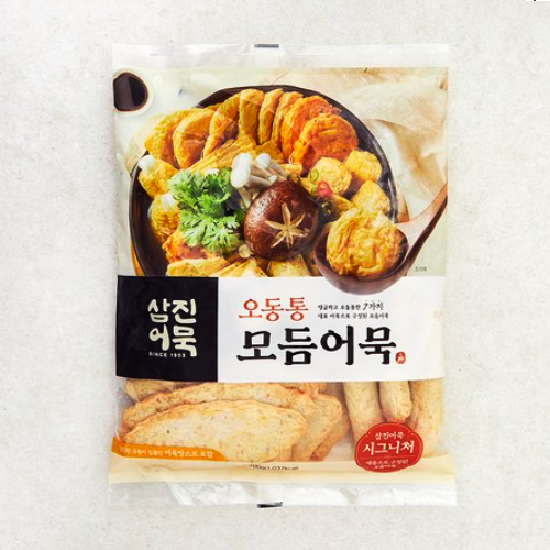 삼진어묵 오동통 모듬어묵 + 스프